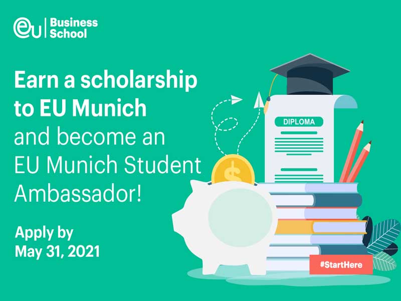 Стипендия 3000 Евро на обучение на бакалавриате в EU Business School, Мюнхен Стипендия 3000 Евро на обучение на бакалавриате в EU Business School, Мюнхен